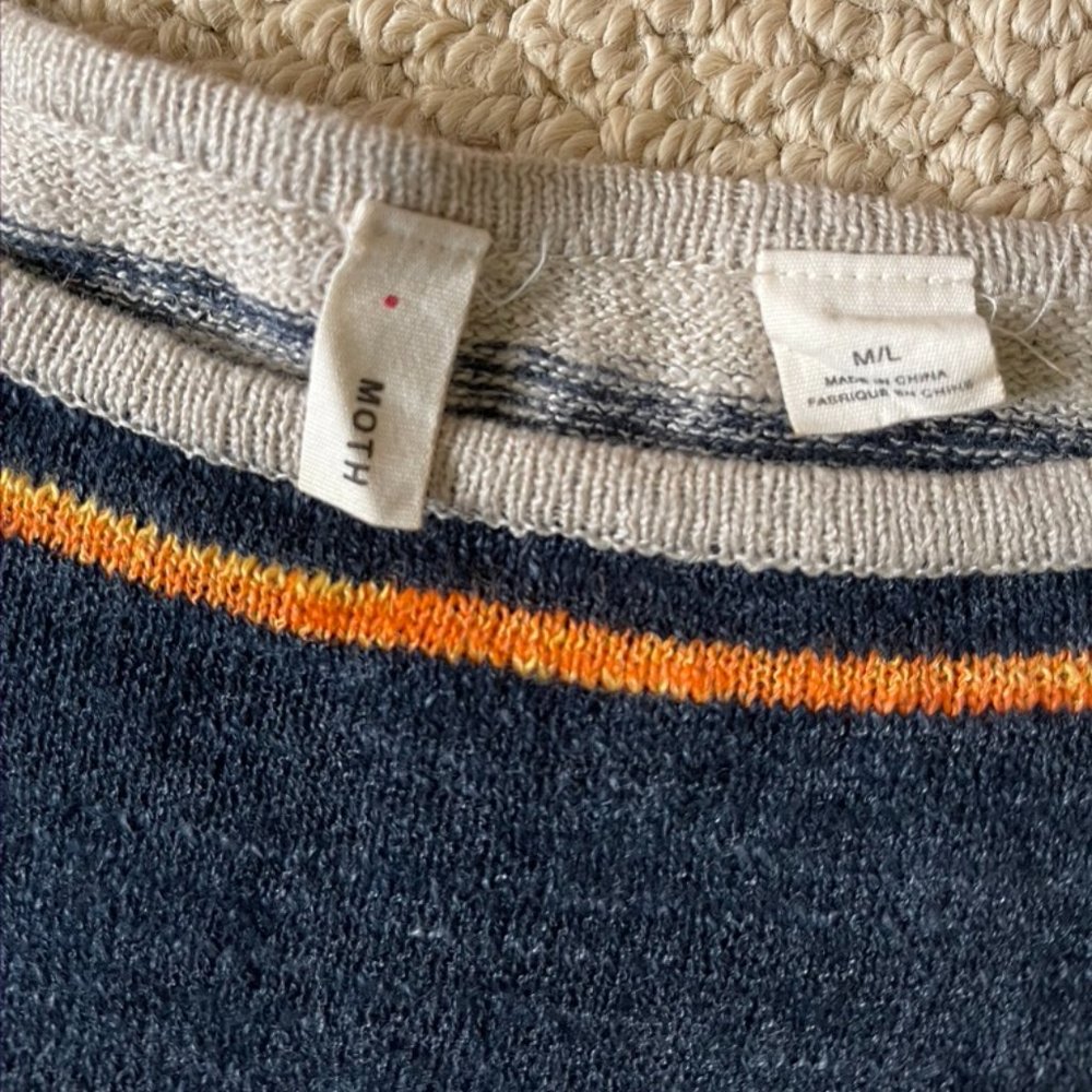 Anthropologie Moth Samedi Striped Sweater - Picture 5 of 5